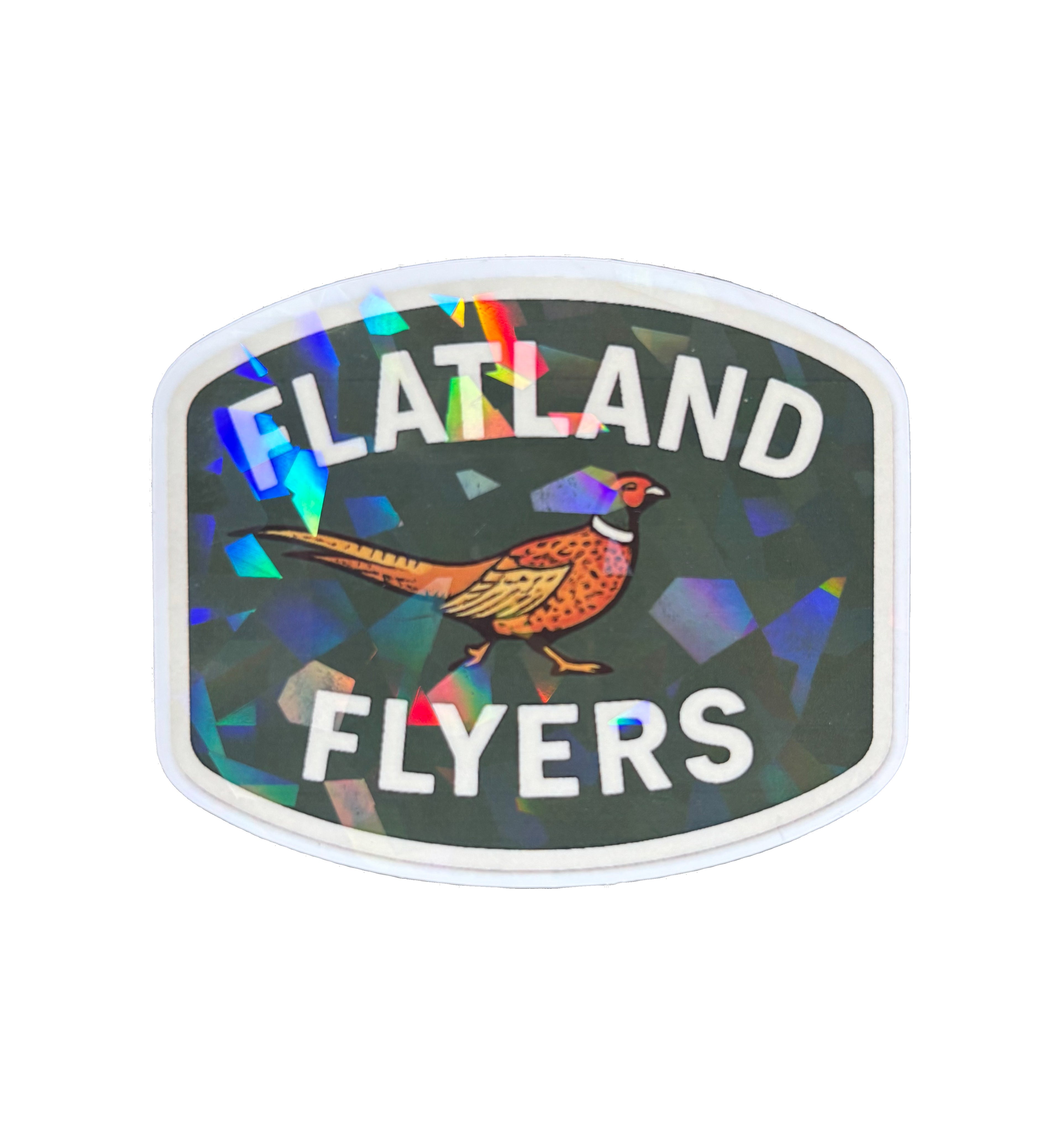Flatland Flyers Pheasant Sticker